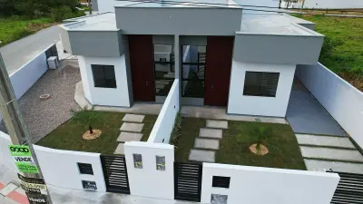 Casas Novas na Guarda do Cubatão – Terreno de Esquina na Avenida Principal – foto 3