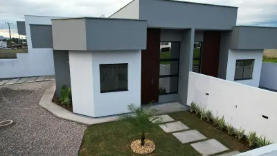 Casas Novas na Guarda do Cubatão – Terreno de Esquina na Avenida Principal – foto 4